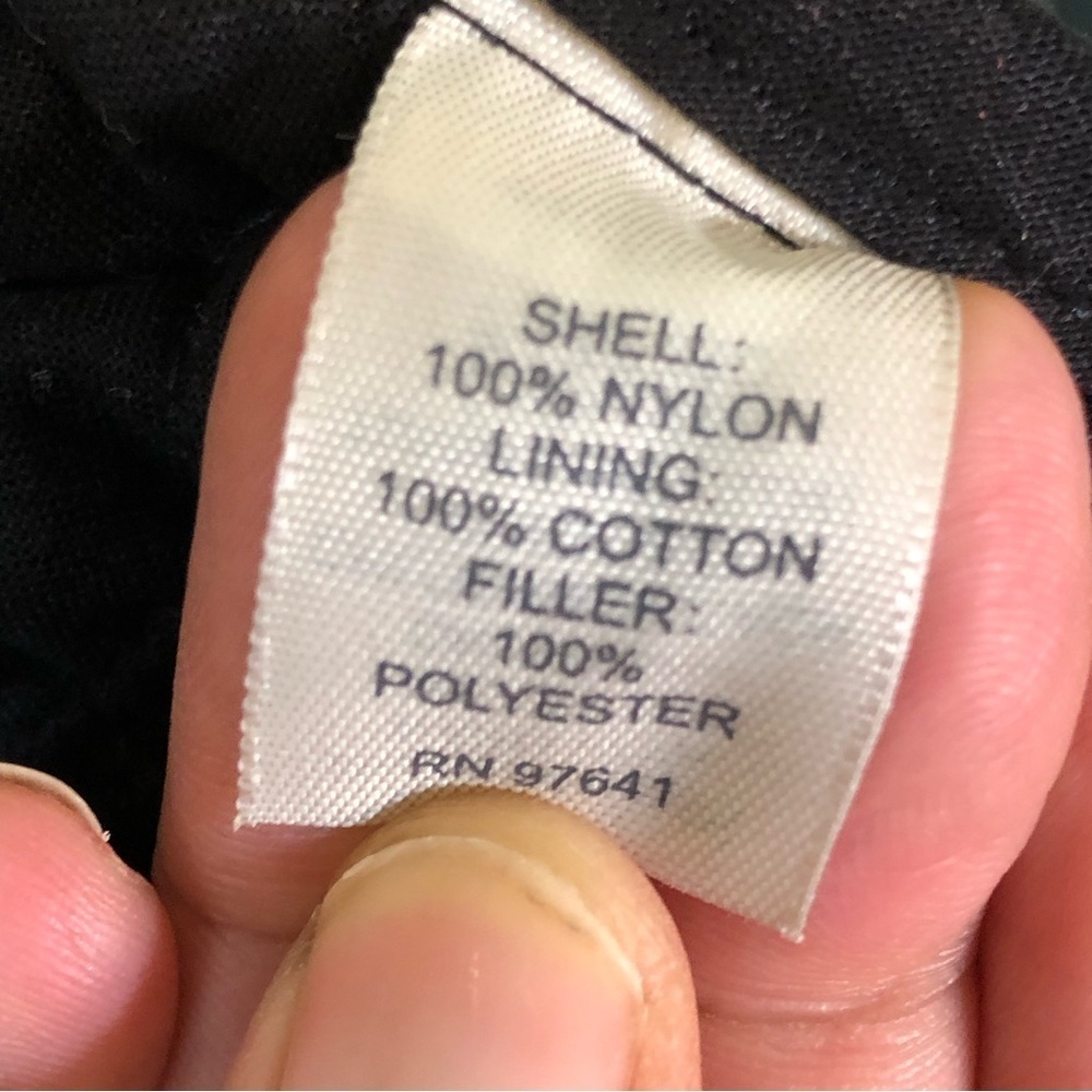 J.Jill Black Full Zip Sleeveless Side Snap Quilted Vest Size M - Picture 12 of 13